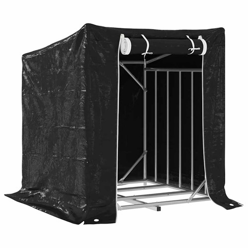 Log store fireplace holder - log,