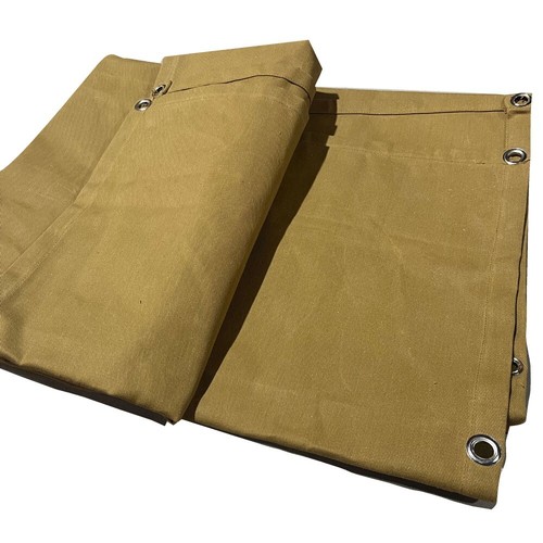 Sand canvas tarpaulin covers - sand,