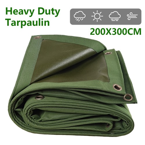 Green canvas heavy duty cotton - canvas,