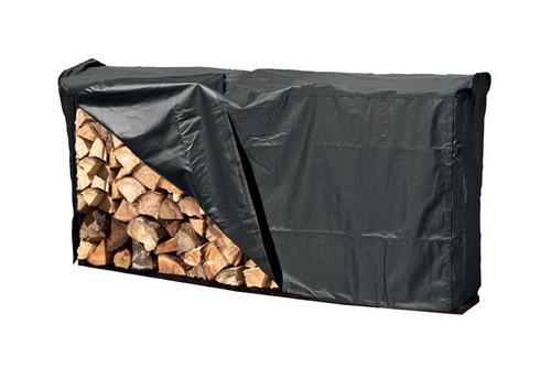 Log store with cover - log,