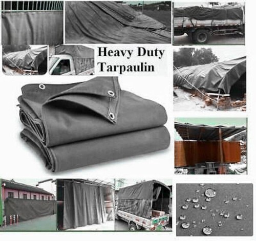 Grey canvas heavy duty - grey,