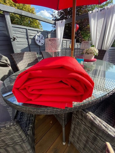 Red canvas heavy duty - canvas, pvc