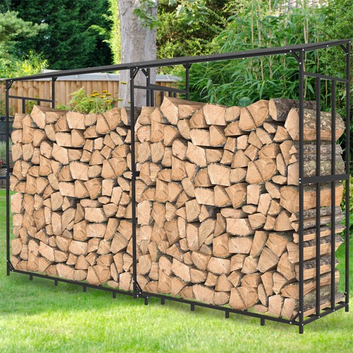 Large metal firewood log - metal,